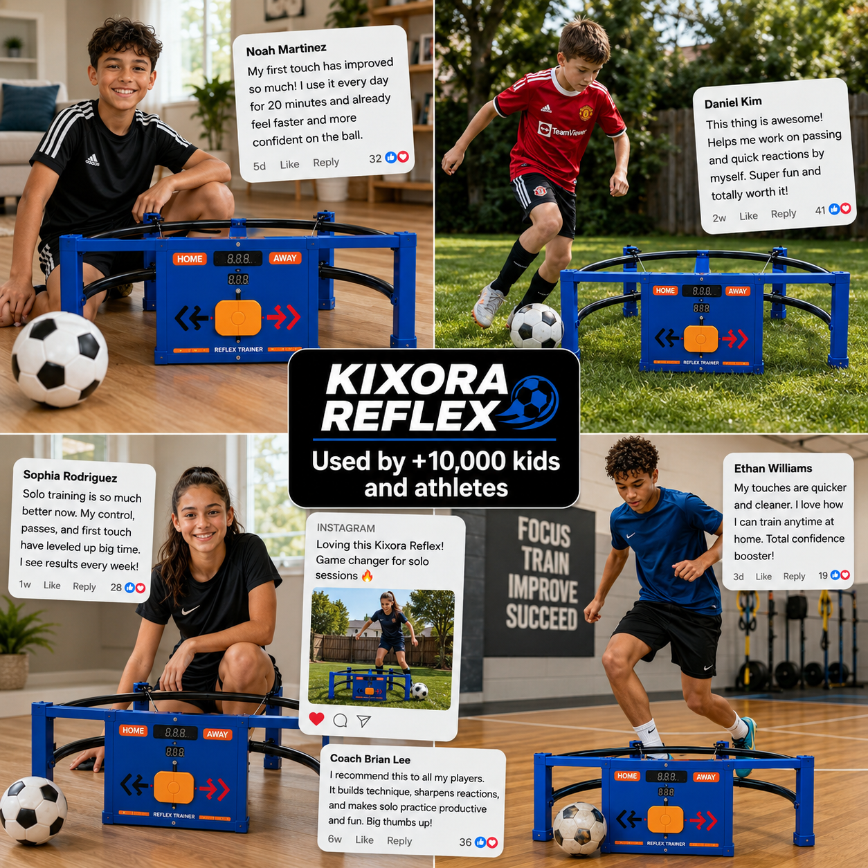 Kixora Reflex - 360 Rebound Trainer
